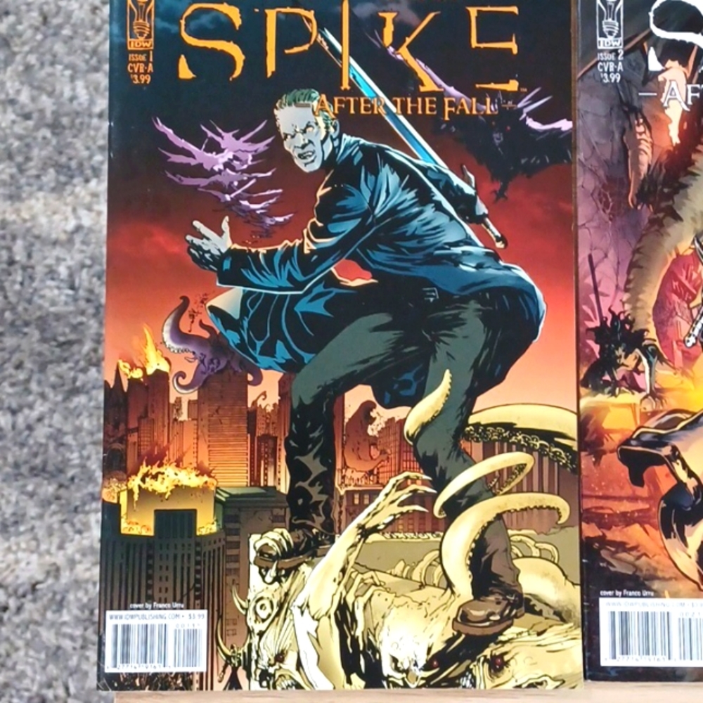 Spike After the Fall issues 1 -4